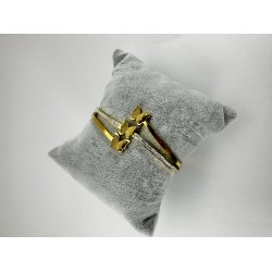 Gold Taşlı Kelebek Bileklik